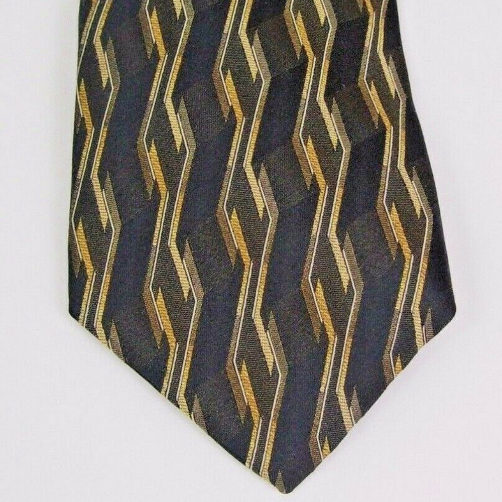 Piattelli Platinum Dress Suit Neck Tie 100% Silk - Picture 2 of 5
